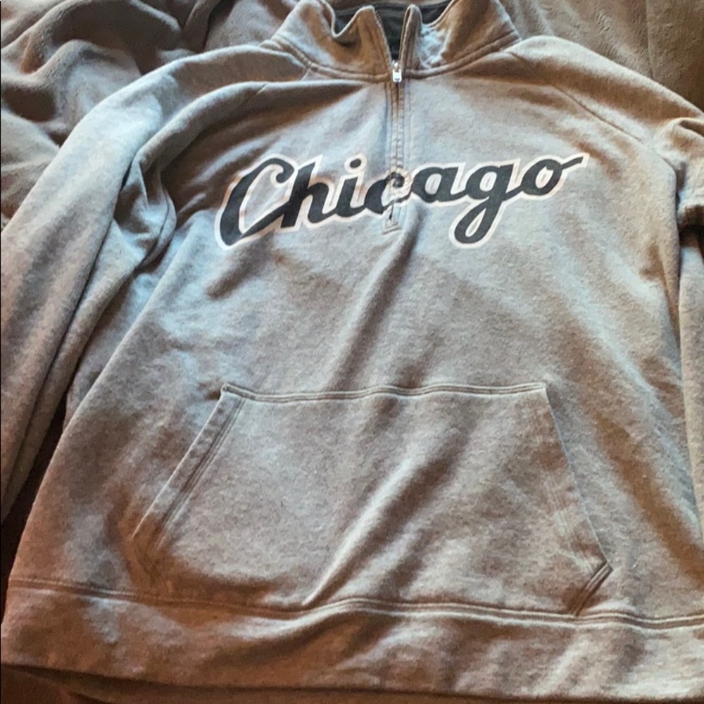 half zip sweatshirt